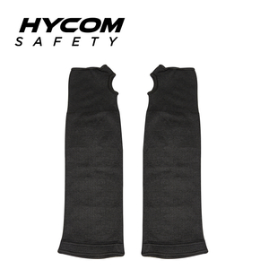 HYCOM Manga de cubierta de brazo resistente a cortes de nivel 4 con ranura para el pulgar para seguridad en el trabajo