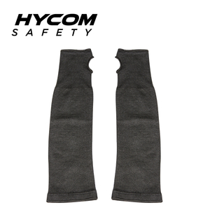 HYCOM Manga de cubierta de brazo resistente a cortes de nivel 3 con ranura para el pulgar para seguridad en el trabajo